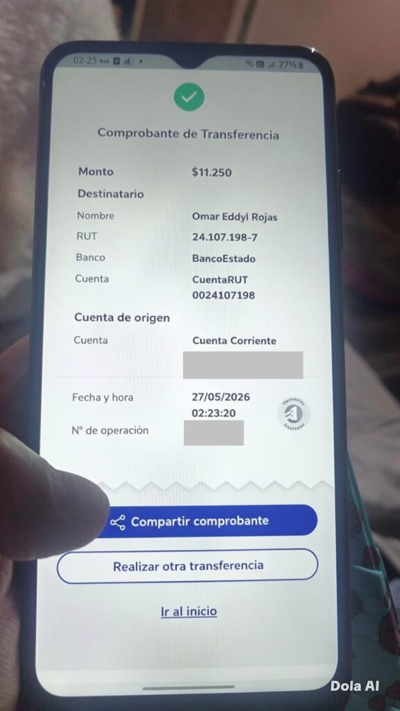 Pagos verificados por clientes reales